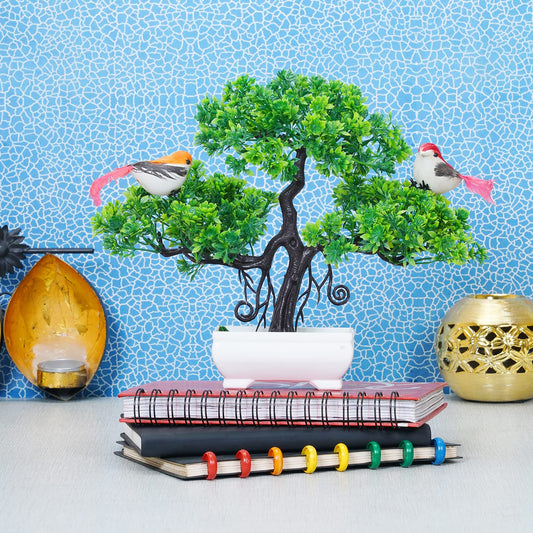 Dekorly Artificial Bonsai for Home Office, Bedroom Living Room Decoration Multicolor