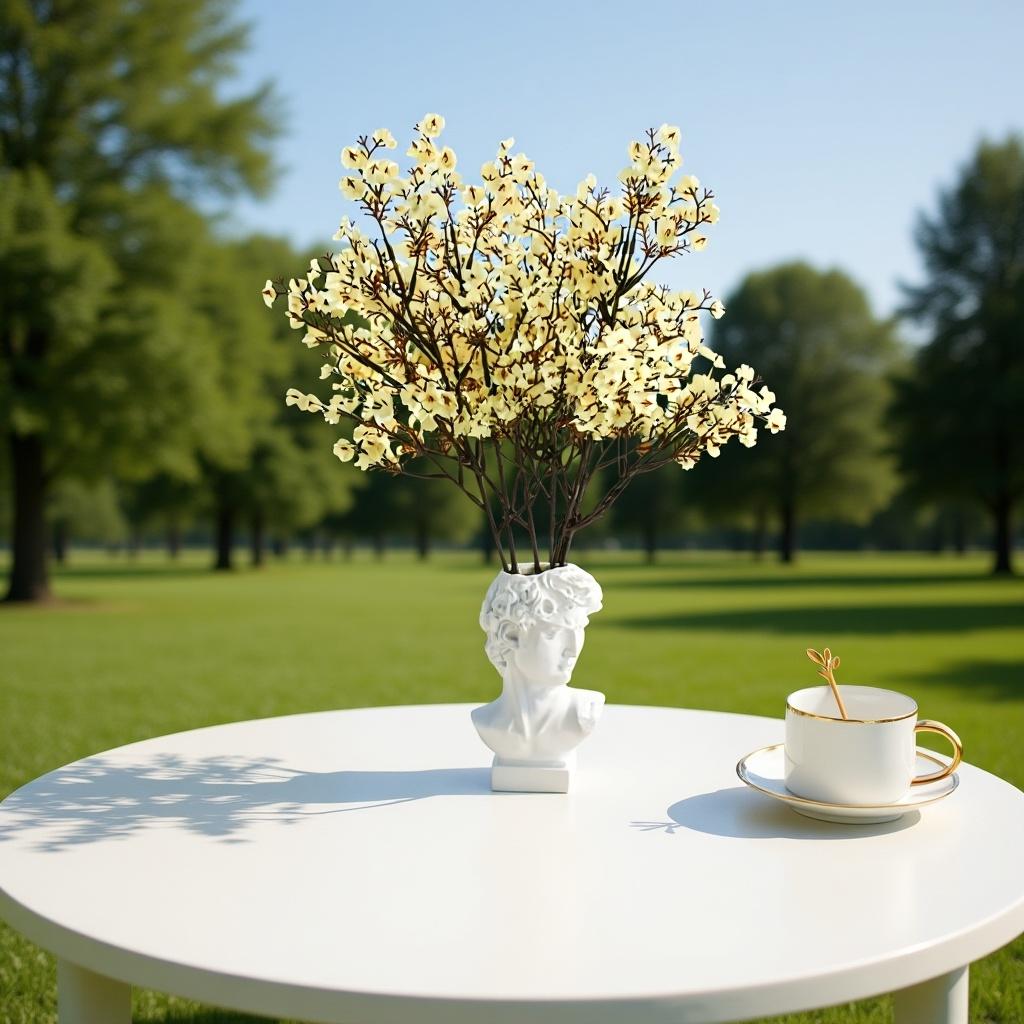 Dekorly Artificial Baby’s Breath Flowers 2 Bunches | Silk Gypsophila with Bendable Stems for Fall Centerpiece | Home Decor| Wedding Decor and Table Arrangements