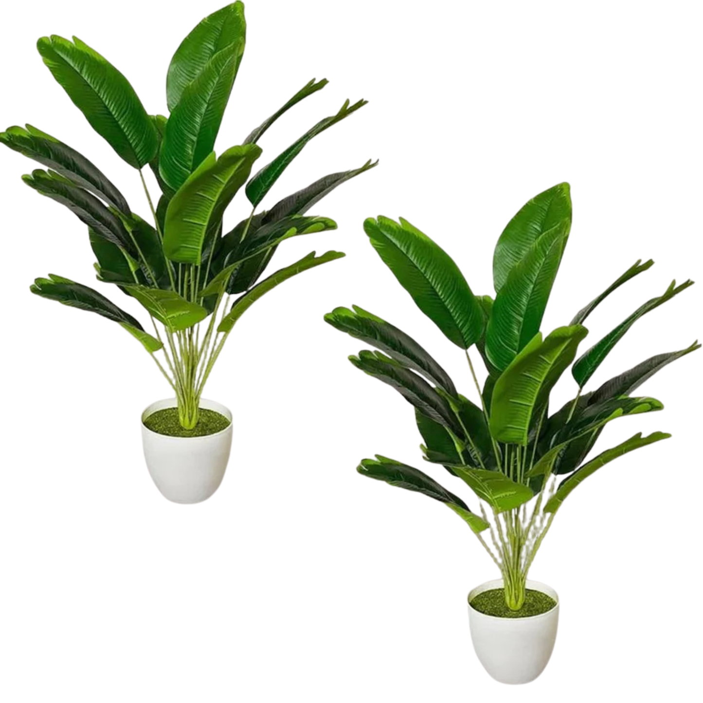 Dekorly Fake Plants Artificial Floor Plants Large Tropical Palm Tree Tall Monstera in Pot for Indoor Outdoor Home.