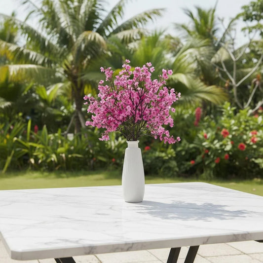 Dekorly Artificial Baby’s Breath Flowers 2 Bunches | Silk Gypsophila with Bendable Stems for Fall Centerpiece | Home Decor| Wedding Decor and Table Arrangements