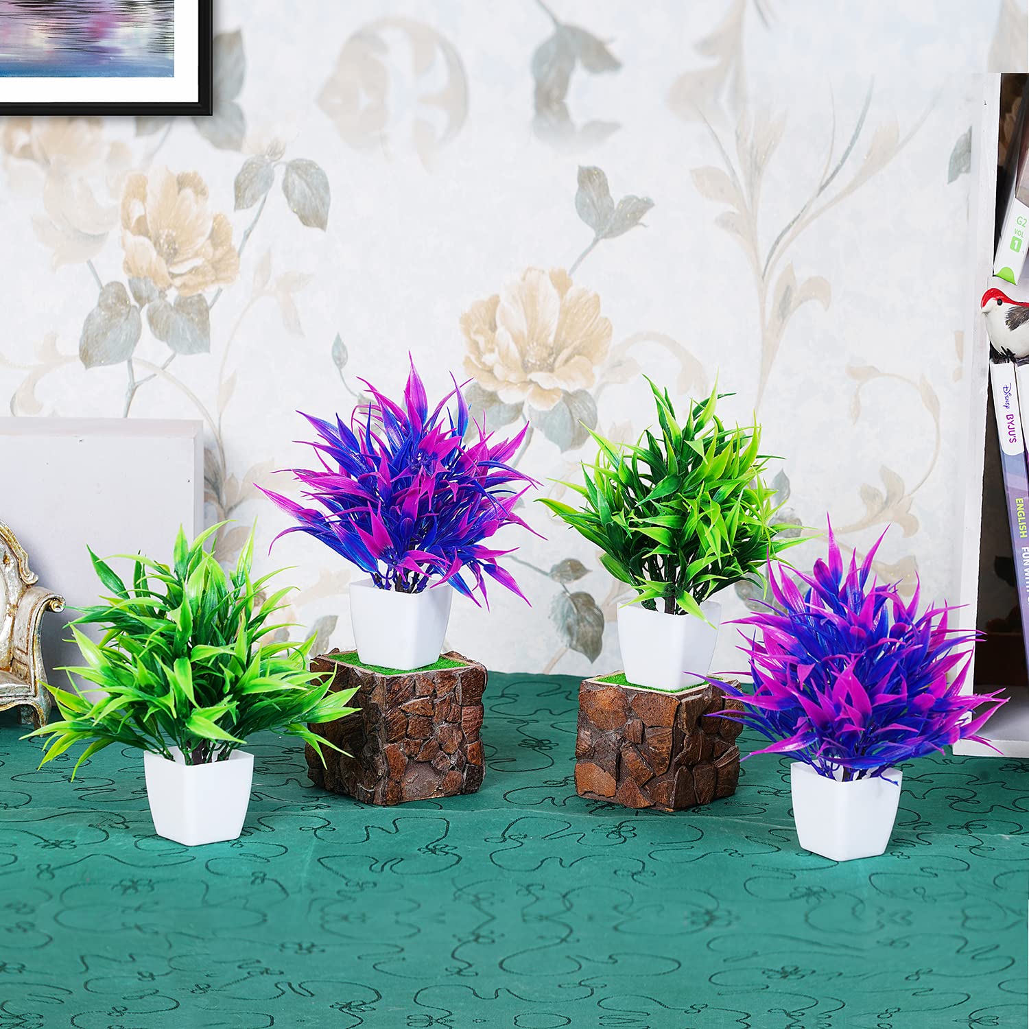 small faux plants indoor Dekorly Small Fake Plants Decor Faux Plants Indoor for Office Desk Déc