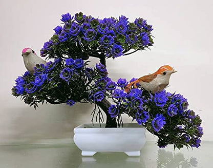 Dekorly Artificial Bonsai for Home Office, Bedroom Living Room Decoration Green