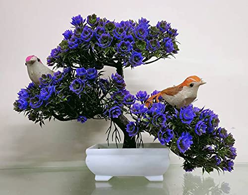 Dekorly Artificial Bonsai for Home Office, Bedroom Living Room Decoration Green