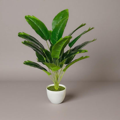 Dekorly Fake Plants Artificial Floor Plants Large Tropical Palm Tree Tall Monstera in Pot for Indoor Outdoor Home.