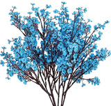 Dekorly Long Stem Artificial Baby Breath Flowers Real Touch Silk Gypsophila Bouquets for Office Indoor Outdoor Wedding DIY Party Centerpieces Decoration