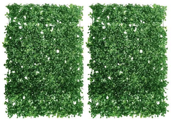 Dekorly Plastic Artificial Grass Wall Panels | Indoor & Outdoor Decoration | Garden | Floor | Balcony | Home Decor | Vertical Garden Artificial Wall Plants (58cm x 40cm)