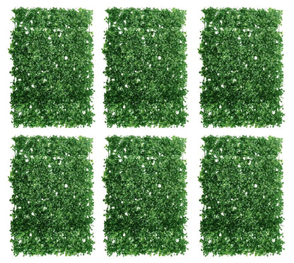 Dekorly Plastic Artificial Grass Wall Panels | Indoor & Outdoor Decoration | Garden | Floor | Balcony | Home Decor | Vertical Garden Artificial Wall Plants (58cm x 40cm)