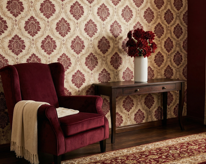 Dekorly Artificial Dahlia Flowers | Premium Faux Flower Bunch for Home & Office Decoration | Realistic Look | Elegant Table & Floor Décor | 40 cm Height | Free Vase
