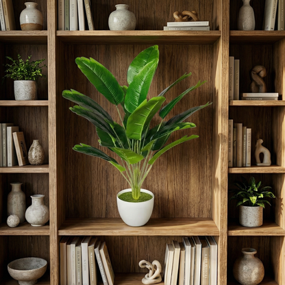 Dekorly Fake Plants Artificial Floor Plants Large Tropical Palm Tree Tall Monstera in Pot for Indoor Outdoor Home.