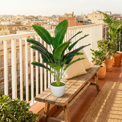 Dekorly Fake Plants Artificial Floor Plants Large Tropical Palm Tree Tall Monstera in Pot for Indoor Outdoor Home.