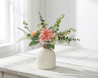 Dekorly Artificial Chrysanthemum Flower Arrangement – 30cm Premium Home & Table Décor