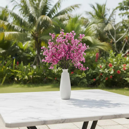 Dekorly Artificial Baby’s Breath Flowers 2 Bunches | Silk Gypsophila with Bendable Stems for Fall Centerpiece | Home Decor| Wedding Decor and Table Arrangements