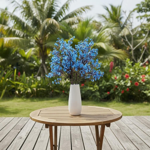 Dekorly Artificial Baby’s Breath Flowers 2 Bunches | Silk Gypsophila with Bendable Stems for Fall Centerpiece | Home Decor| Wedding Decor and Table Arrangements