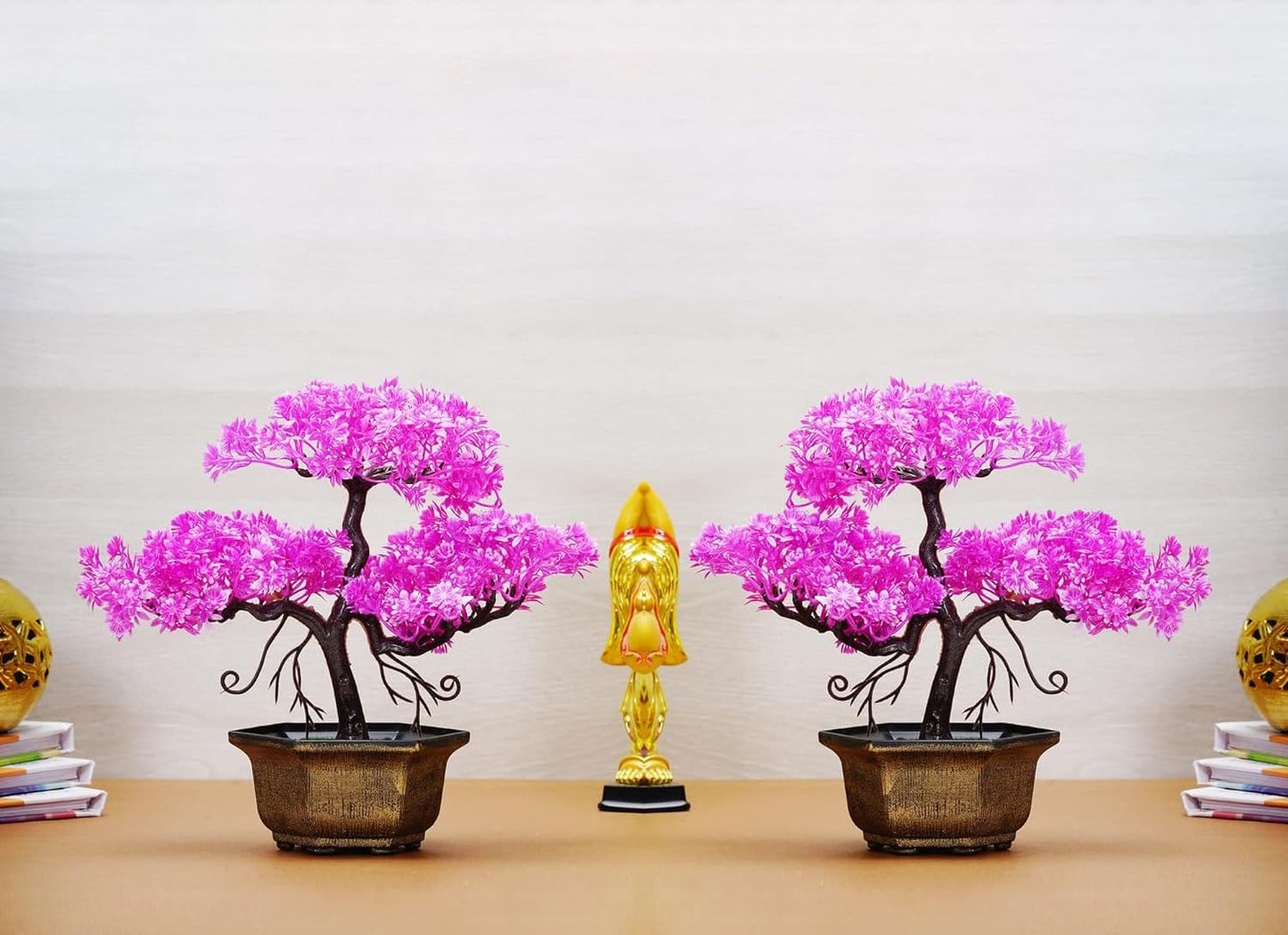 Dekorly Artificial Plants, Plastic Faux for Bathroom Home Office Décor