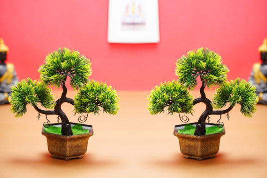 Dekorly Artificial Plants, Plastic Faux for Bathroom Home Office Décor