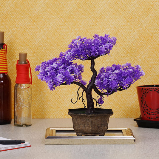 Dekorly Artificial Plants for Outdoor Decor, Plastic Plants for Home Office