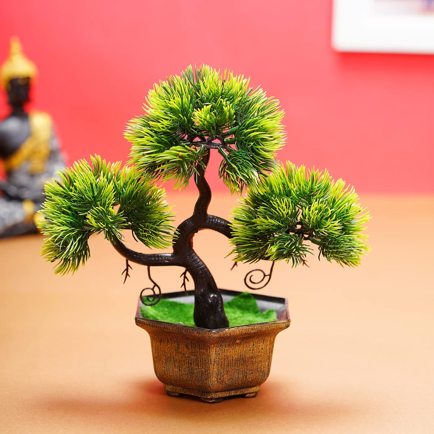 Dekorly Artificial Plants for Outdoor Decor, Plastic Plants for Home Office